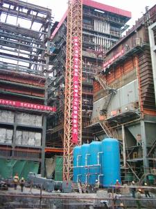 軍糧城電廠鋼構及設備安裝